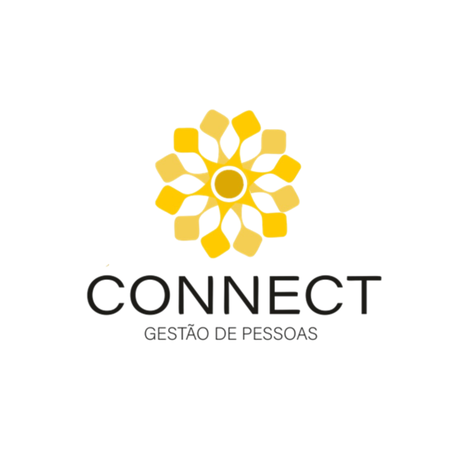 logo connect amarelo